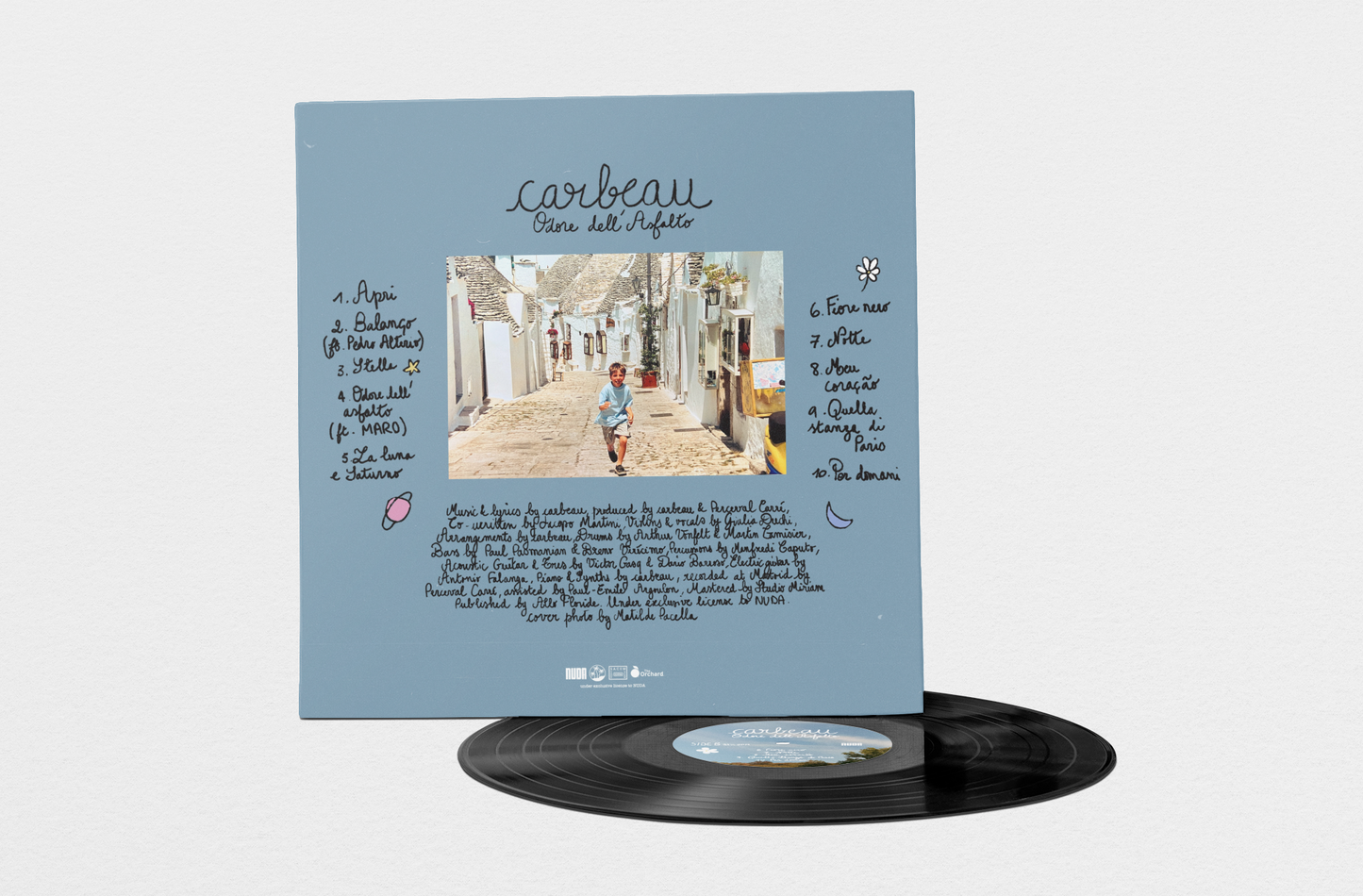 carbeau - Odore dell'Asfalto (Vinyl Pre-Order) - Limited Series